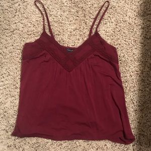 AE Tank with Lace Detail